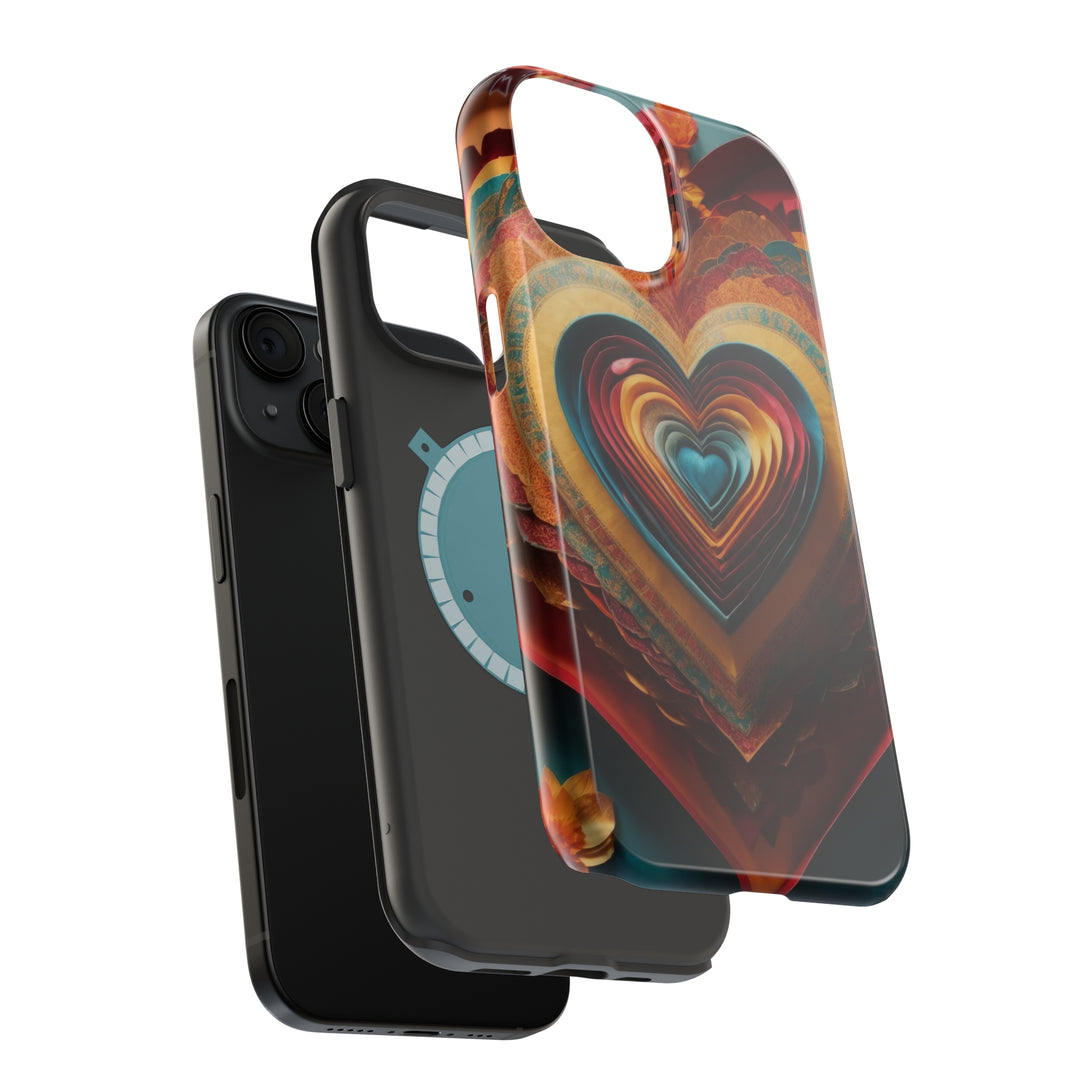 Infinite Layered Hearts - MagSafe Tough Case