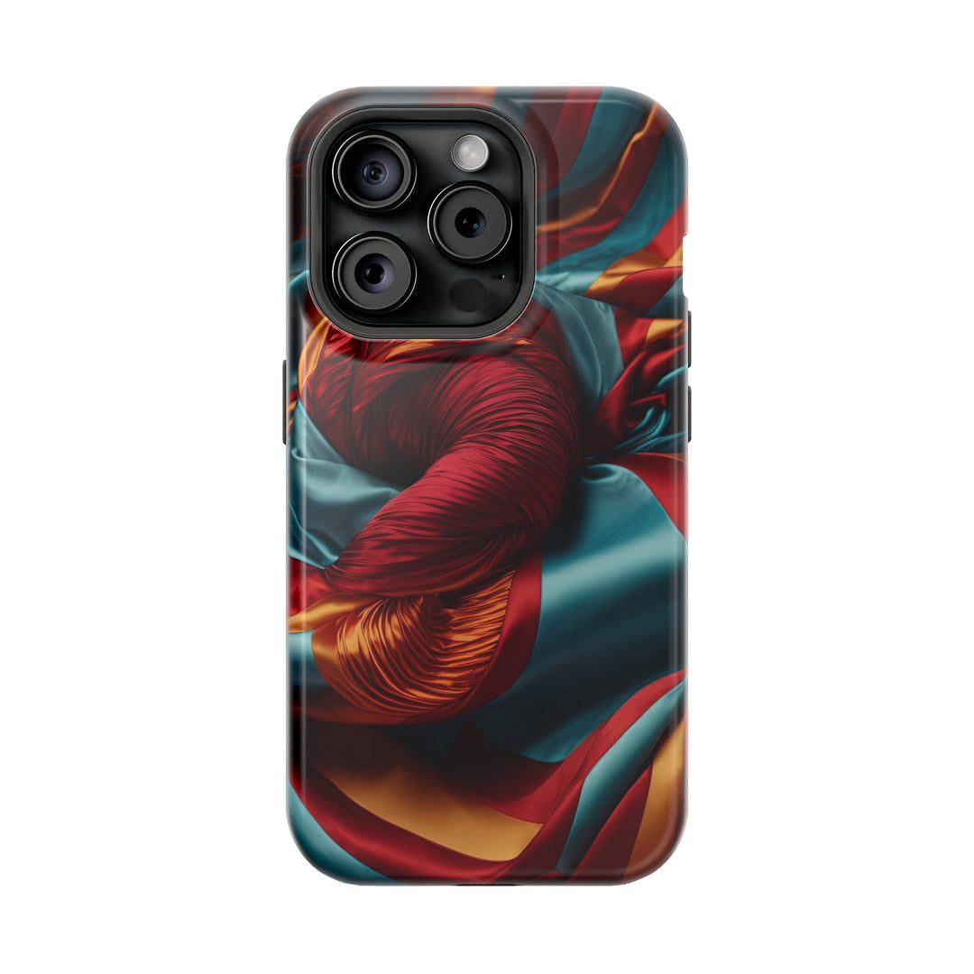 Vivid Silk Swirls - MagSafe Tough Case