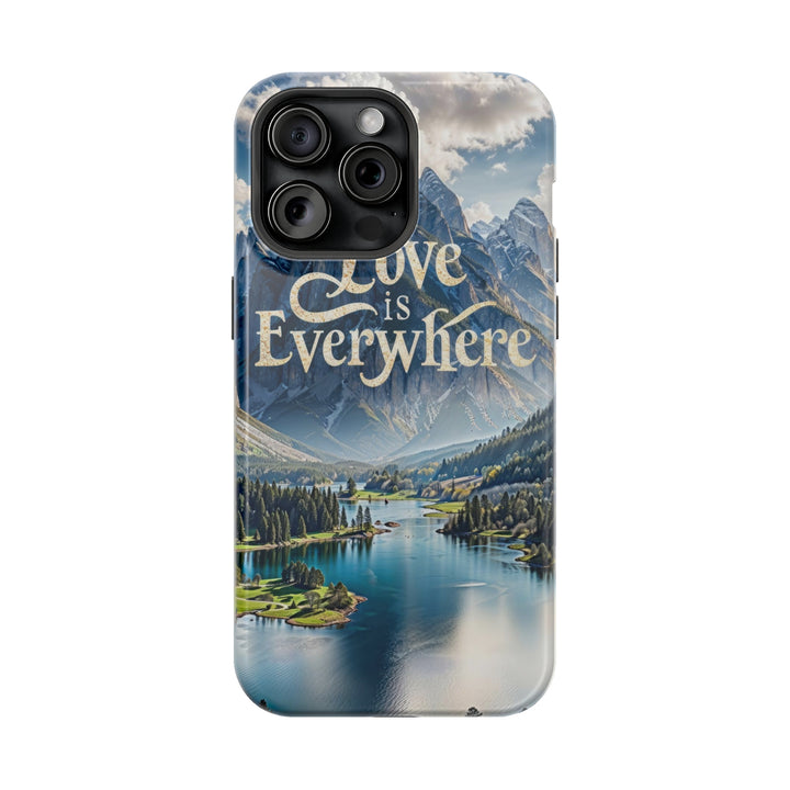 Mountainous Love Reflection - MagSafe Tough Case