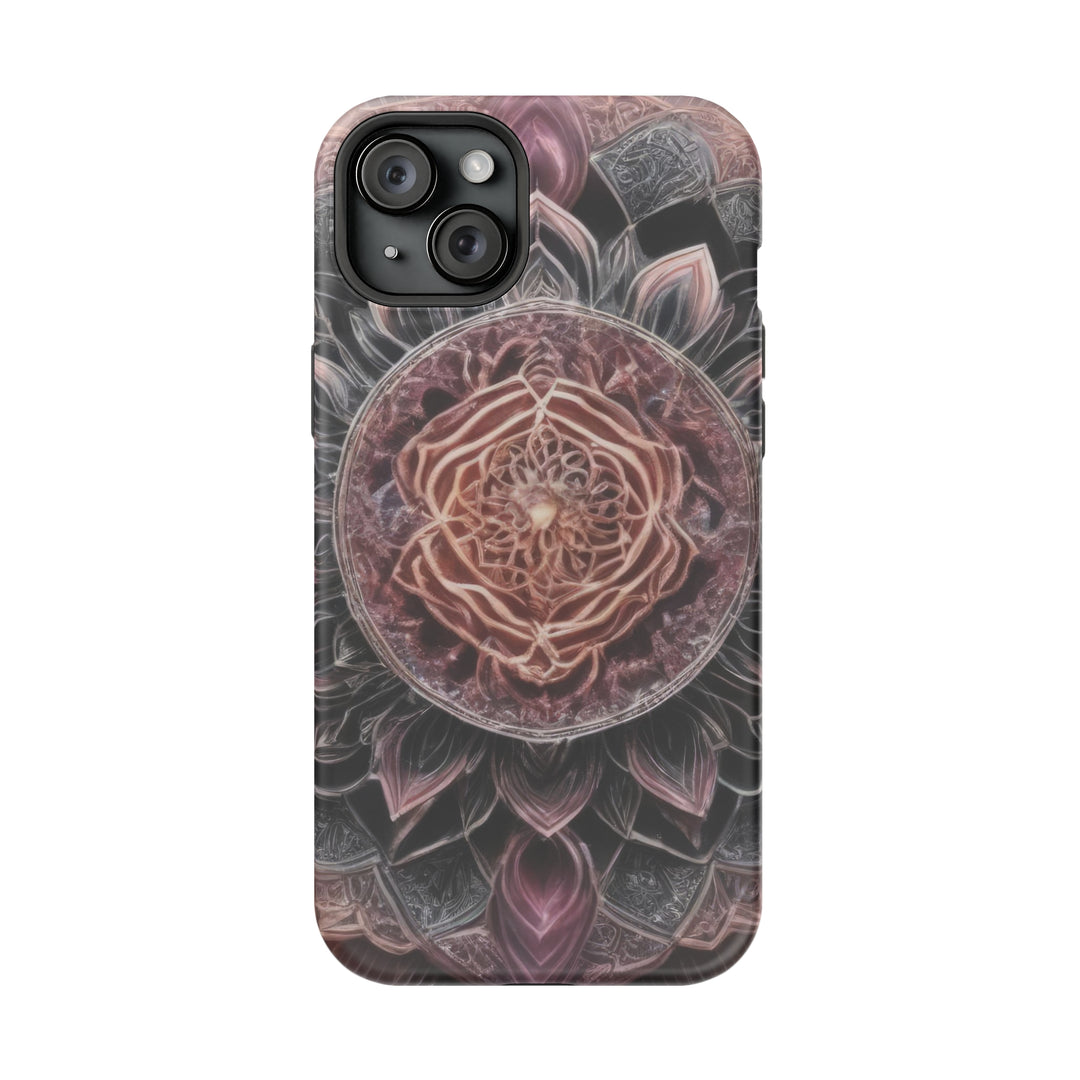 Mystic Floral Mandala - MagSafe Tough Case