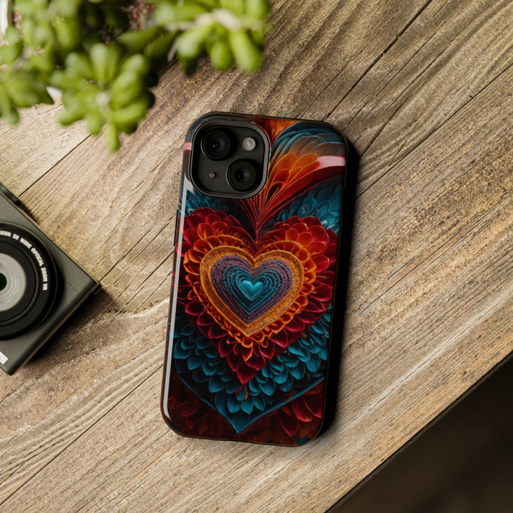 Ethereal Heart Mandala - MagSafe Tough Case