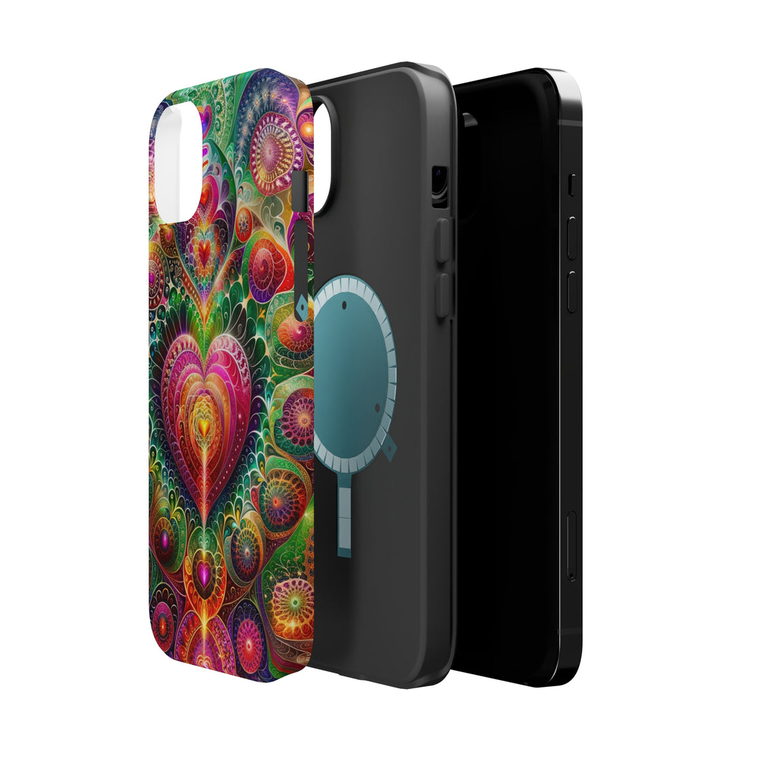 Kaleidoscopic Heart Symphony - MagSafe Tough Case