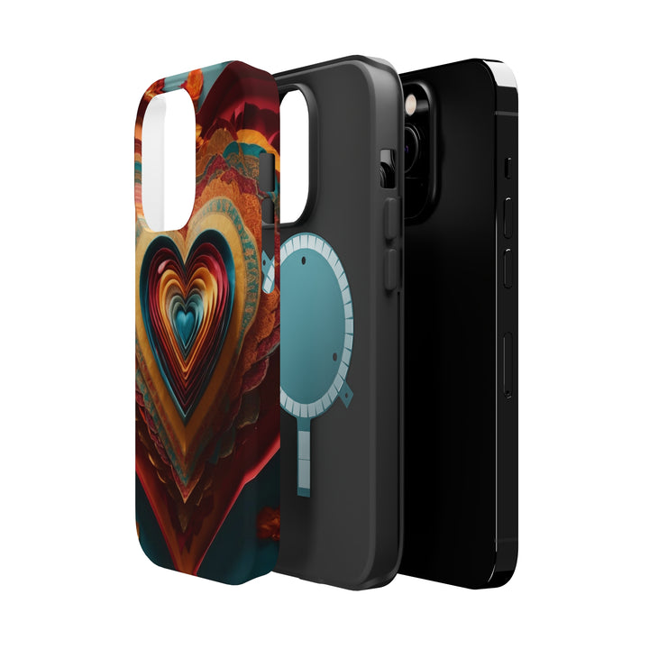 Infinite Layered Hearts - MagSafe Tough Case