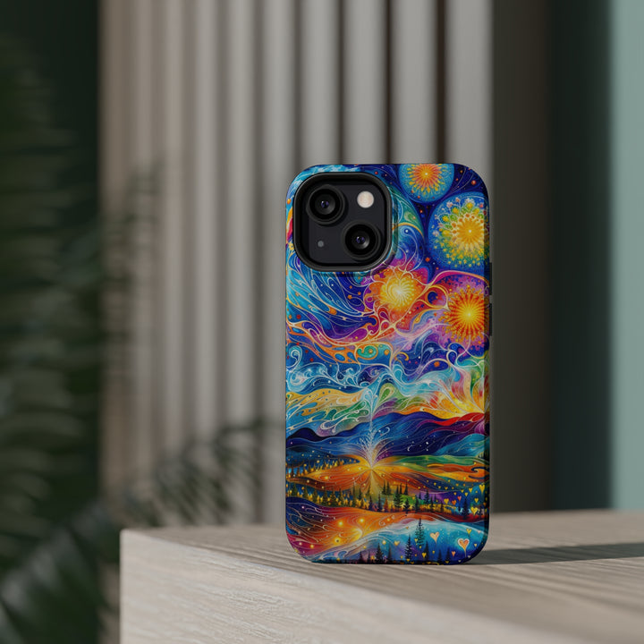 Cosmic Vibrant Landscape - MagSafe Tough Case