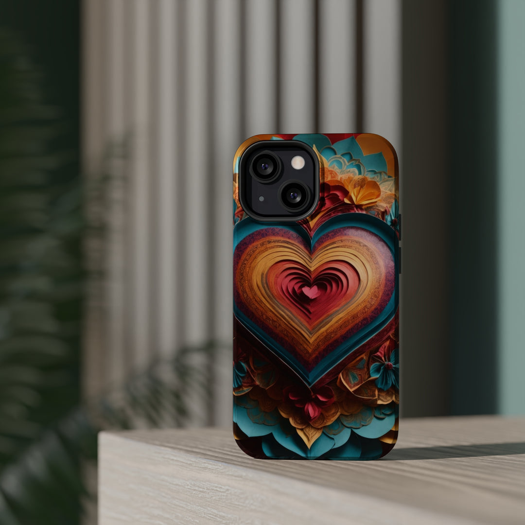 Infinite Layered Heart - MagSafe Tough Case