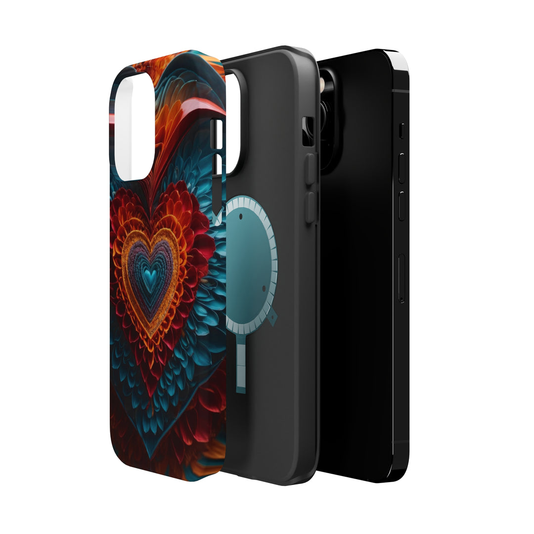 Ethereal Heart Mandala - MagSafe Tough Case