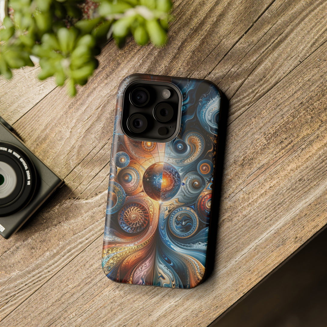 Cosmic Swirl Harmony - MagSafe Tough Case