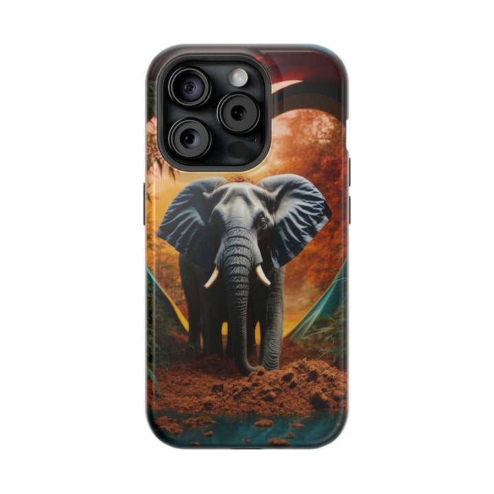 Heart Portal Elephant - MagSafe Tough Case
