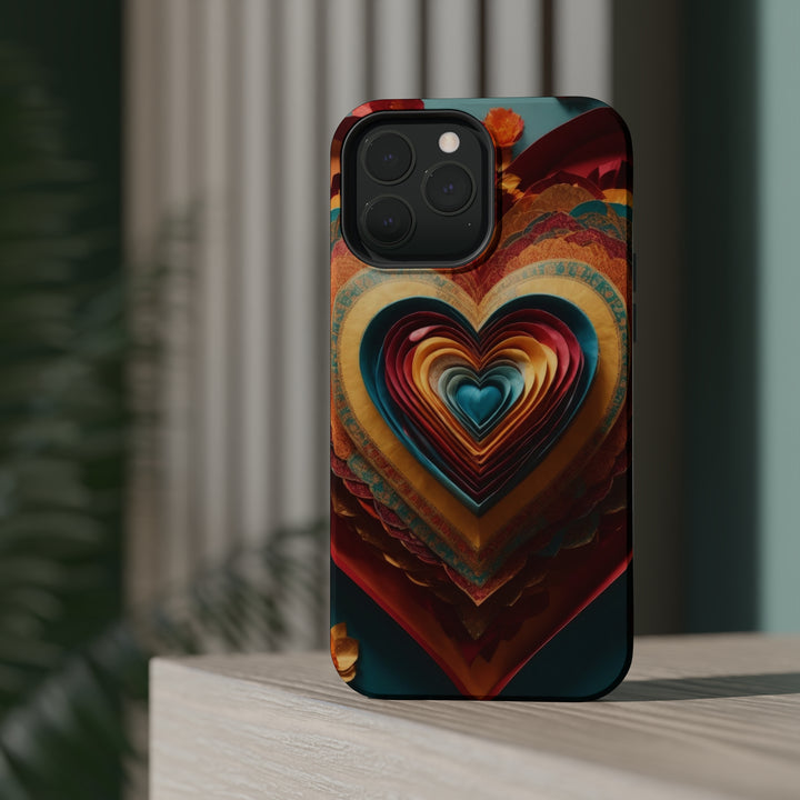 Infinite Layered Hearts - MagSafe Tough Case