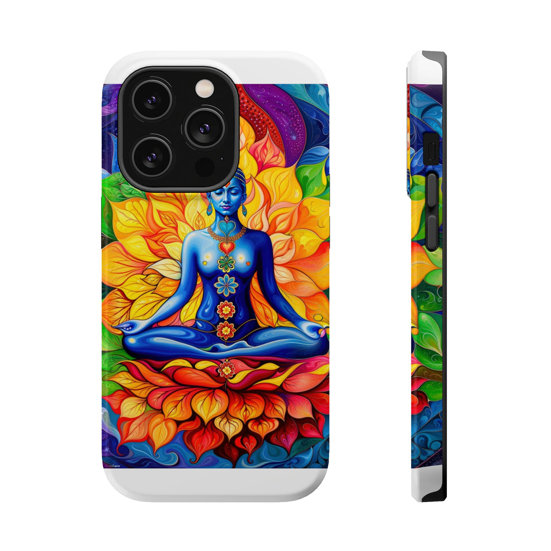 Cosmic Floral Meditation - MagSafe Tough Case