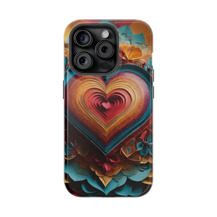 Infinite Layered Heart - MagSafe Tough Case