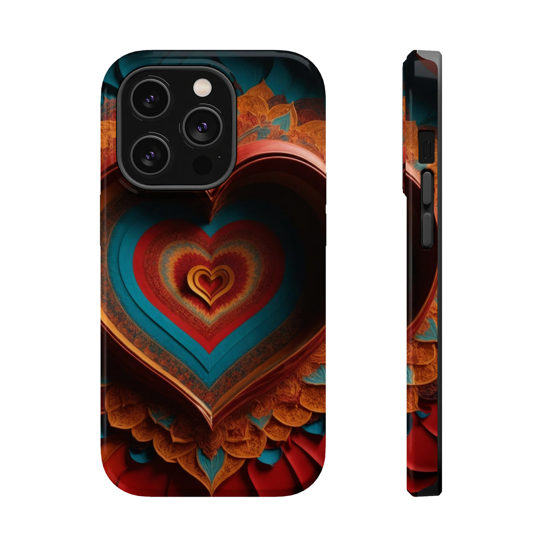 Infinite Layered Hearts - MagSafe Tough Case