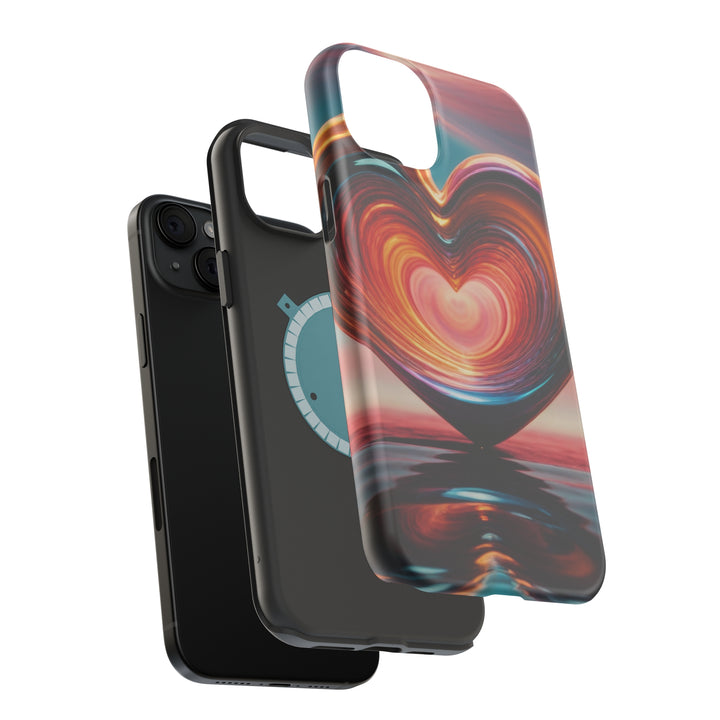 Vibrant Swirling Heart - MagSafe Tough Case