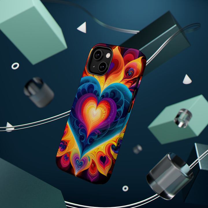 Cosmic Vibrant Heart - MagSafe Tough Case