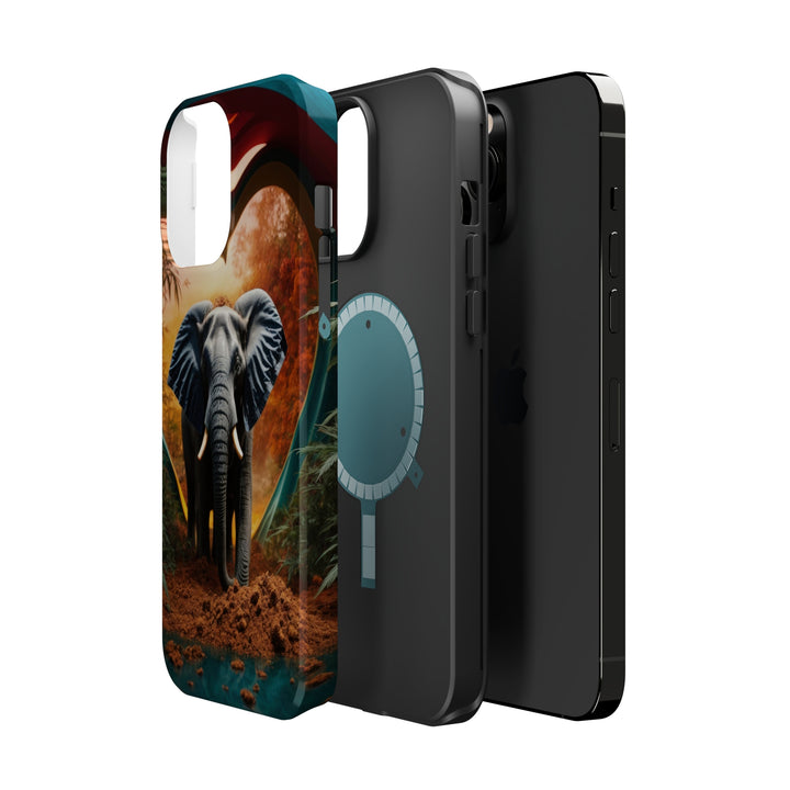 Heart Portal Elephant - MagSafe Tough Case
