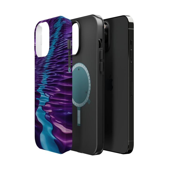 Amethyst Waves Illusion - MagSafe Tough Case