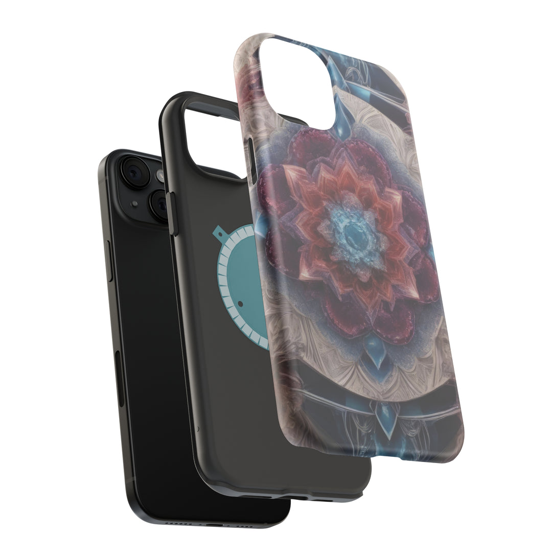 Symmetrical Crystal Bloom - MagSafe Tough Case