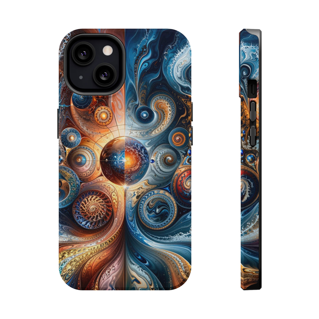 Cosmic Swirl Harmony - MagSafe Tough Case