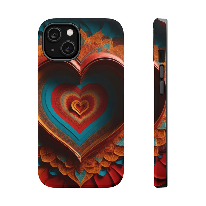 Infinite Layered Hearts - MagSafe Tough Case