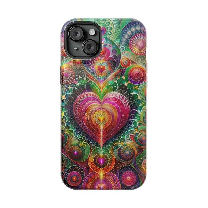 Kaleidoscopic Heart Symphony - MagSafe Tough Case