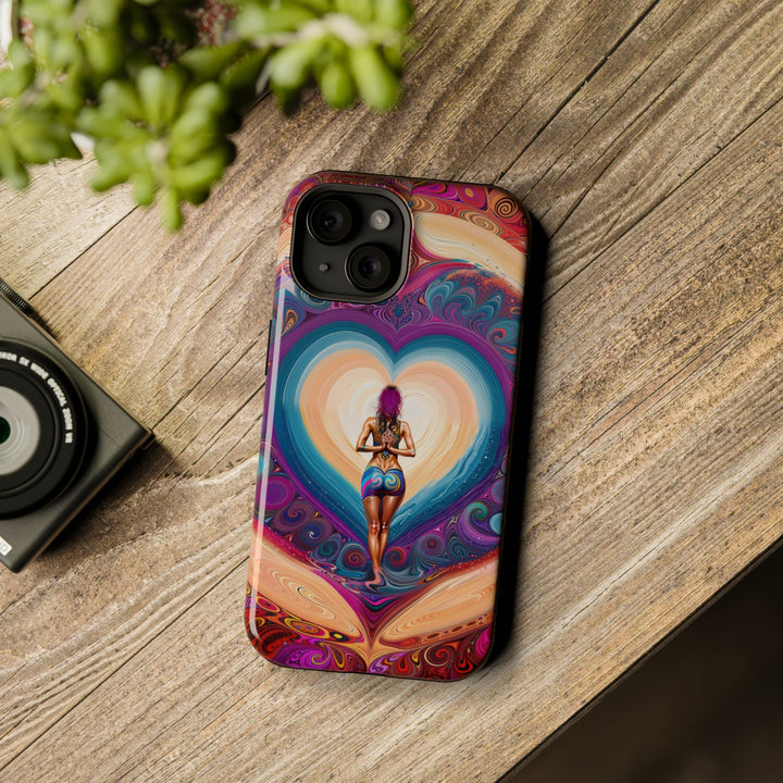 Cosmic Heart Vortex - MagSafe Tough Case