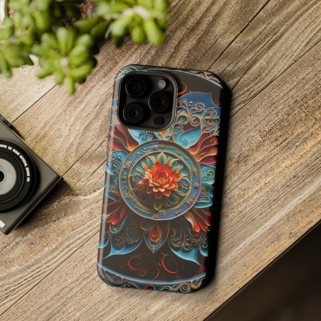 Intricate Floral Mandala - MagSafe Tough Case