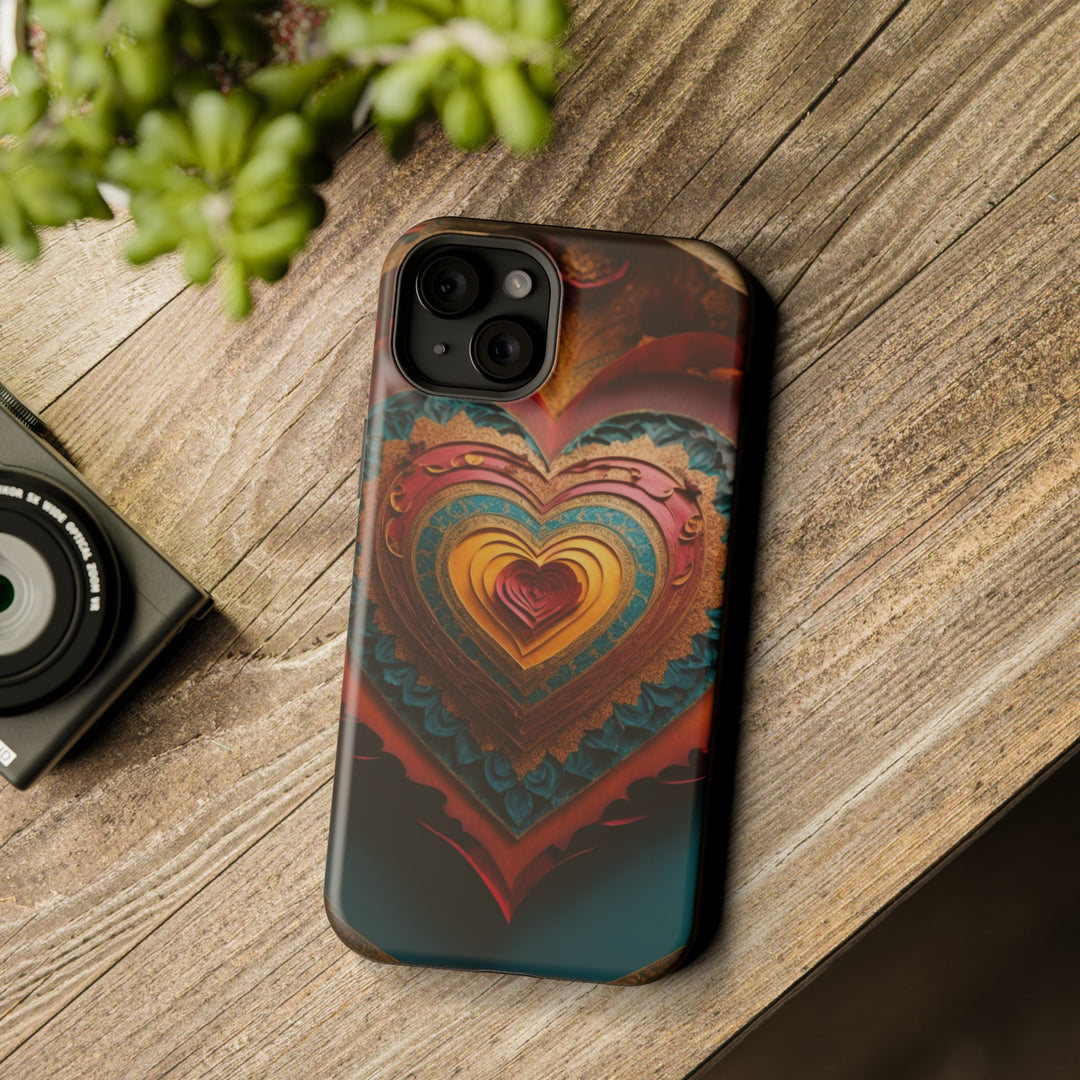 Intricate Heart Mandala - MagSafe Tough Case