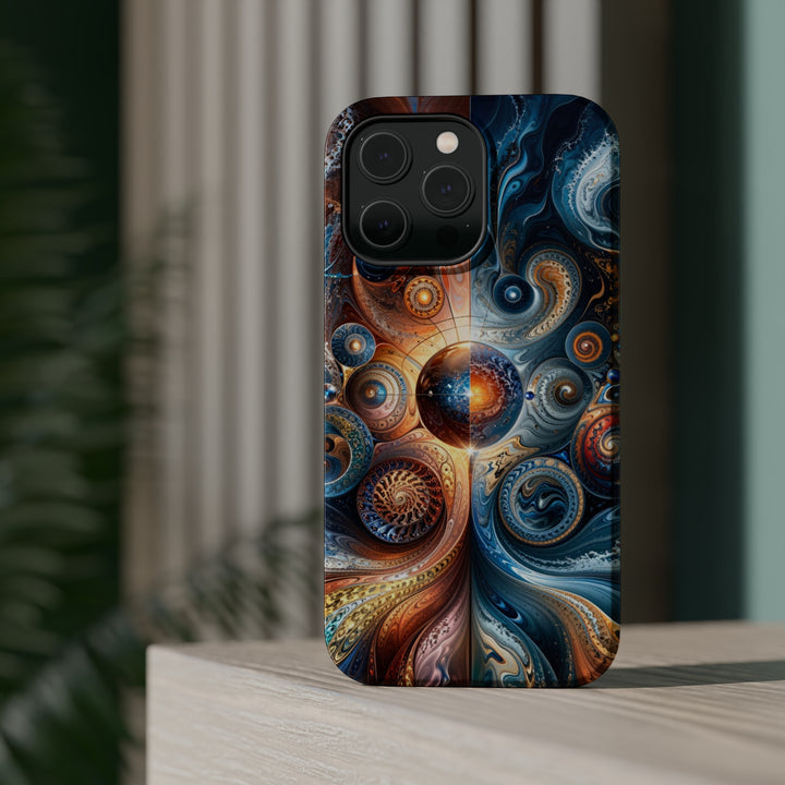 Cosmic Swirl Harmony - MagSafe Tough Case