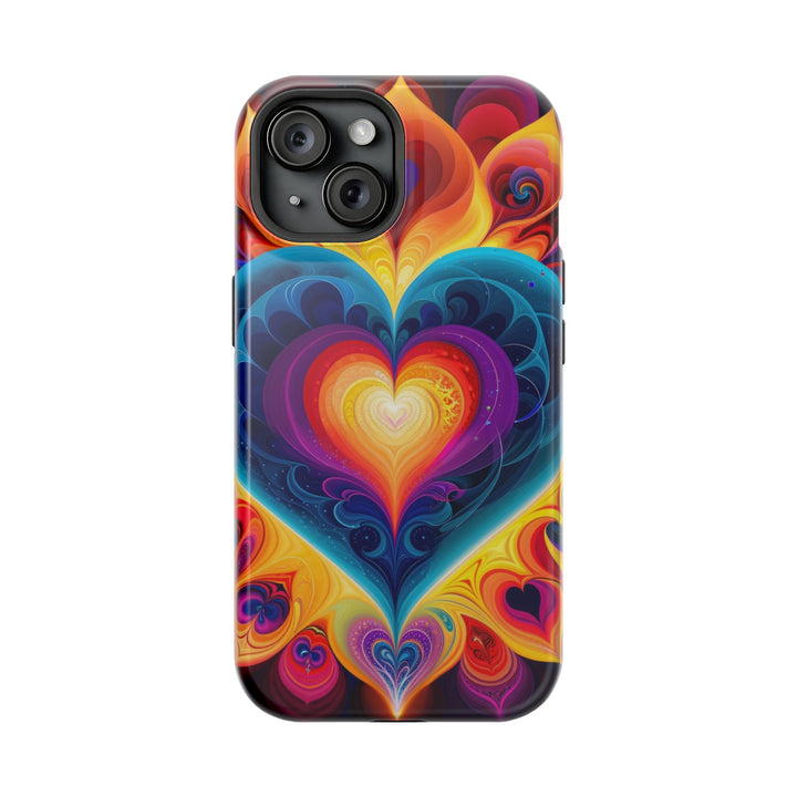 Cosmic Vibrant Heart - MagSafe Tough Case