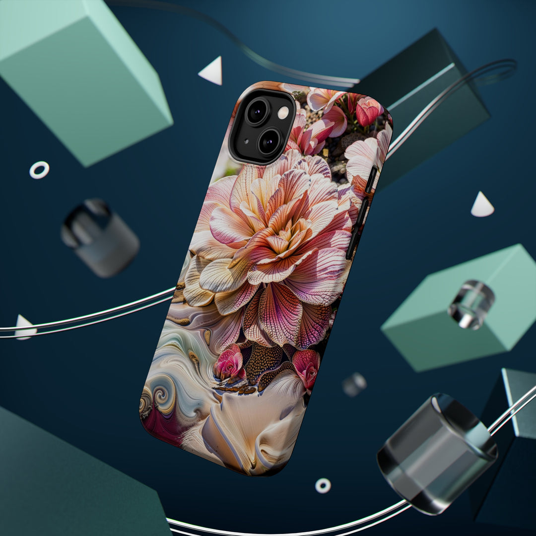 Floral Swirl Essence - MagSafe Tough Case