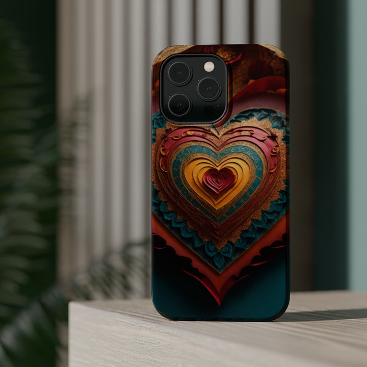 Intricate Heart Mandala - MagSafe Tough Case