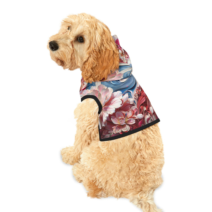 Floral Swirl Abundance - Pet Hoodie