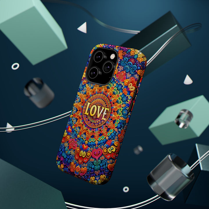 Vibrant Love Mandala - MagSafe Tough Case