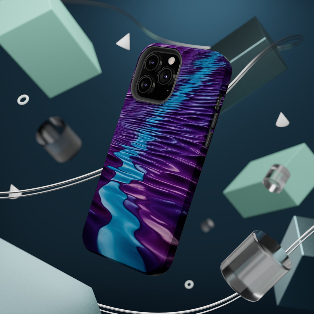 Amethyst Waves Illusion - MagSafe Tough Case