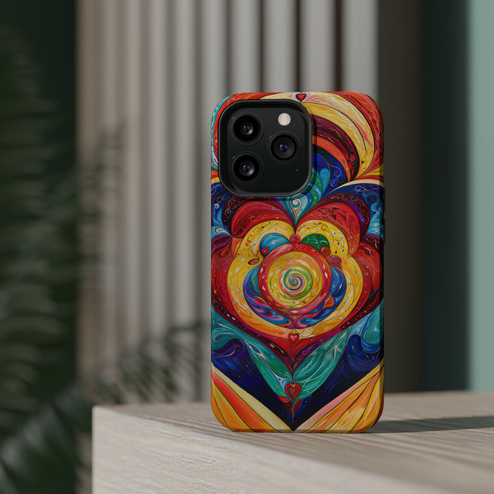 Vibrant Swirling Emotions - MagSafe Tough Case