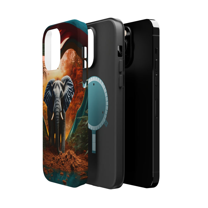 Heart Portal Elephant - MagSafe Tough Case