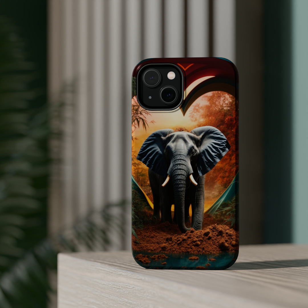 Heart Portal Elephant - MagSafe Tough Case