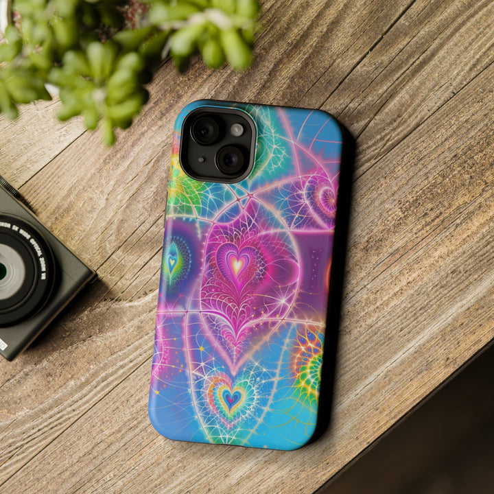 Vibrant Ethereal Symmetry - MagSafe Tough Case