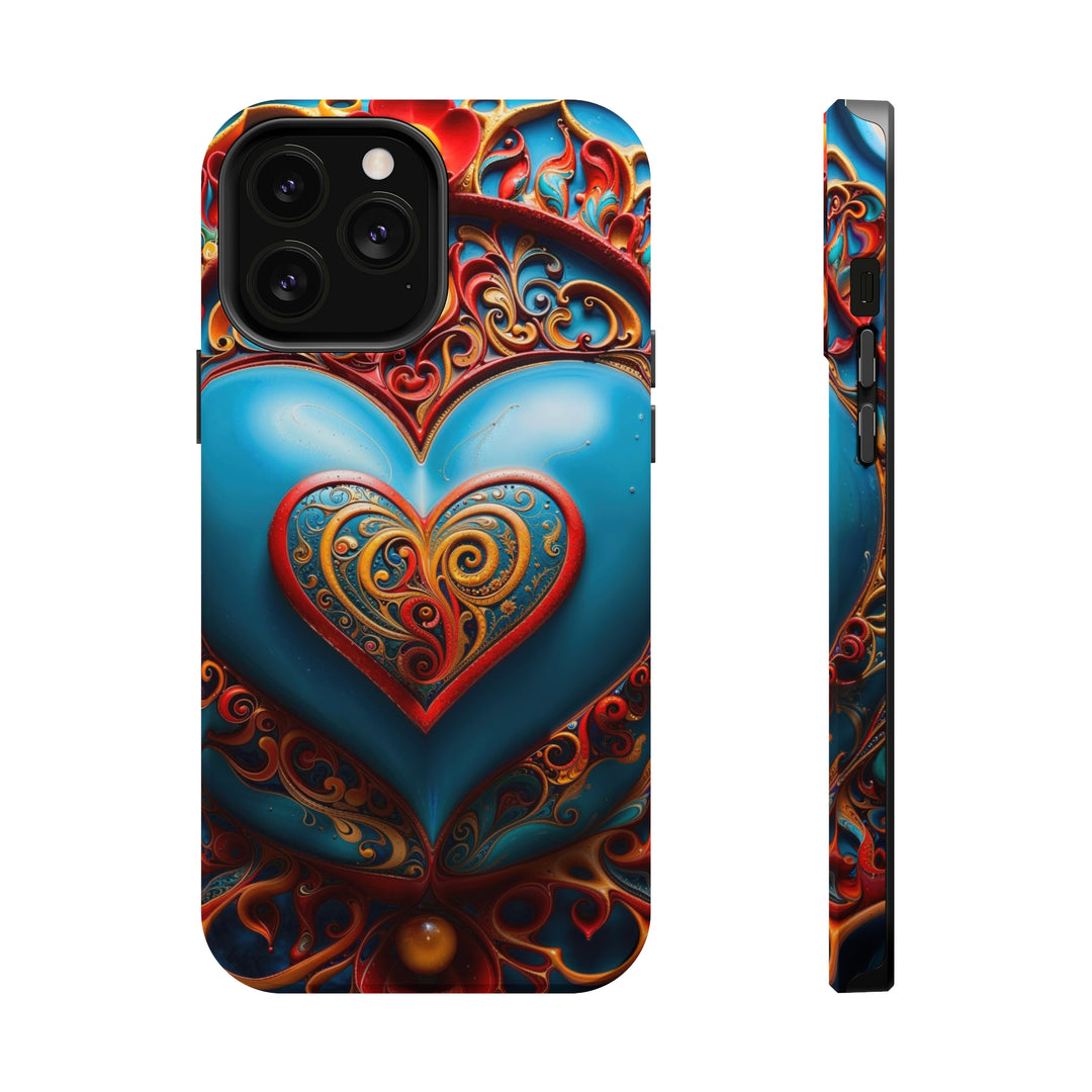 Ornate Heart Mandala - MagSafe Tough Case