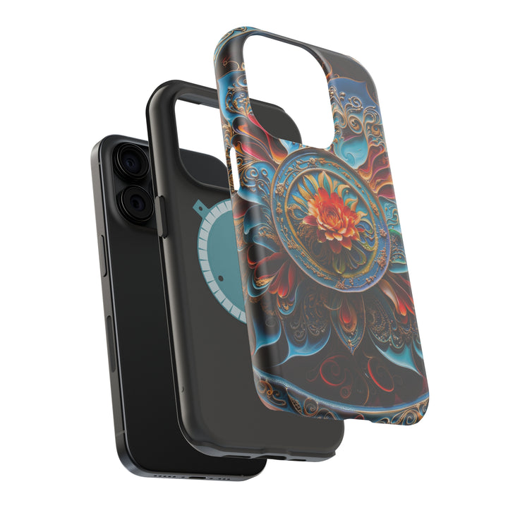 Intricate Floral Mandala - MagSafe Tough Case