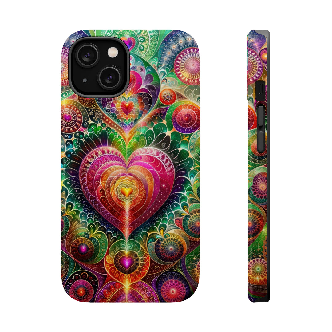 Kaleidoscopic Heart Symphony - MagSafe Tough Case