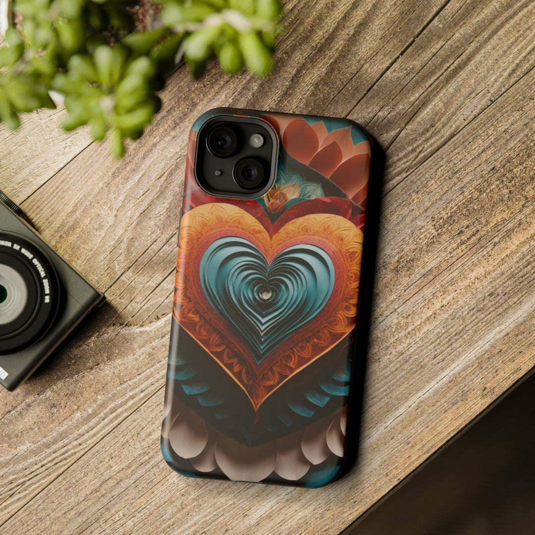 Layered Heart Artwork - MagSafe Tough Case