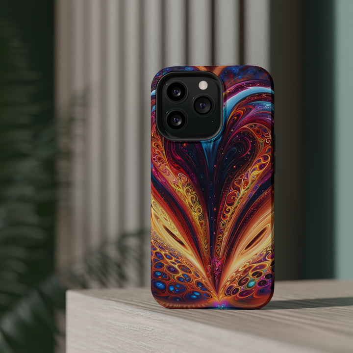 Cosmic Vibrant Swirls - MagSafe Tough Case