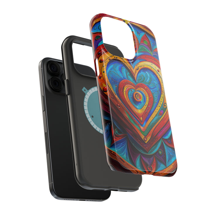 Vibrant Love Spiral - MagSafe Tough Case