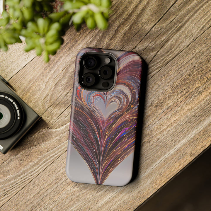 Luminous Swirling Heart - MagSafe Tough Case