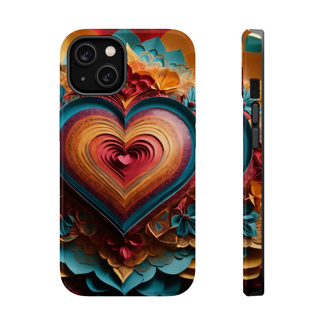 Infinite Layered Heart - MagSafe Tough Case