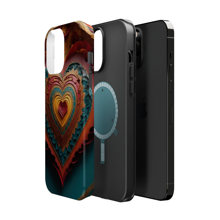 Intricate Heart Mandala - MagSafe Tough Case