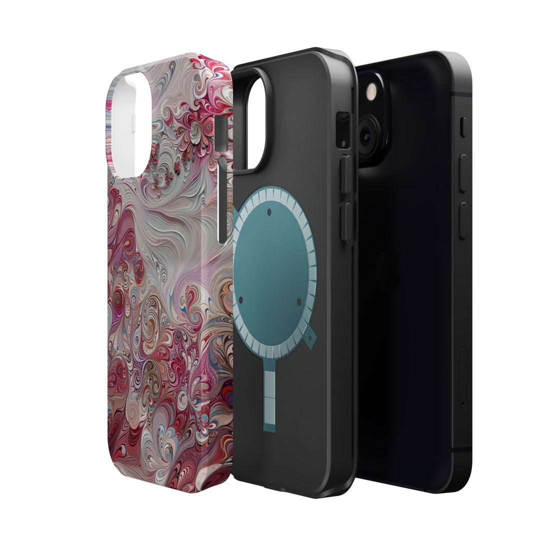 Floral Swirl Symphony - MagSafe Tough Case