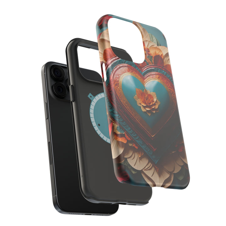 Floral Heart Embrace - MagSafe Tough Case