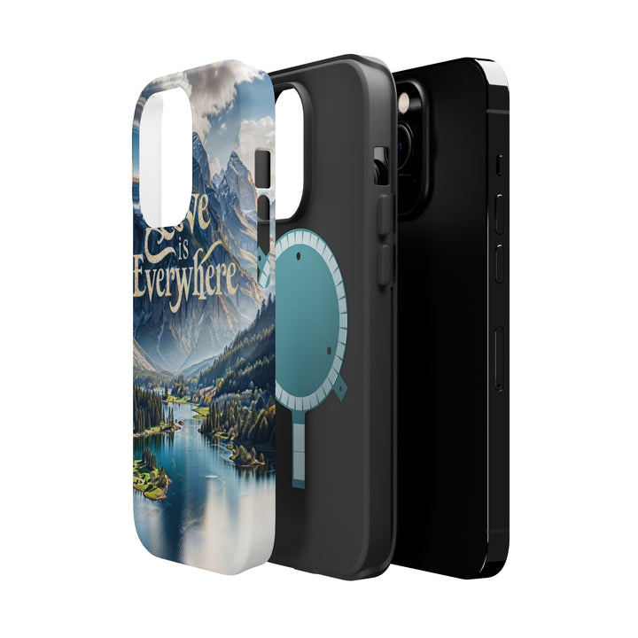 Mountainous Love Reflection - MagSafe Tough Case